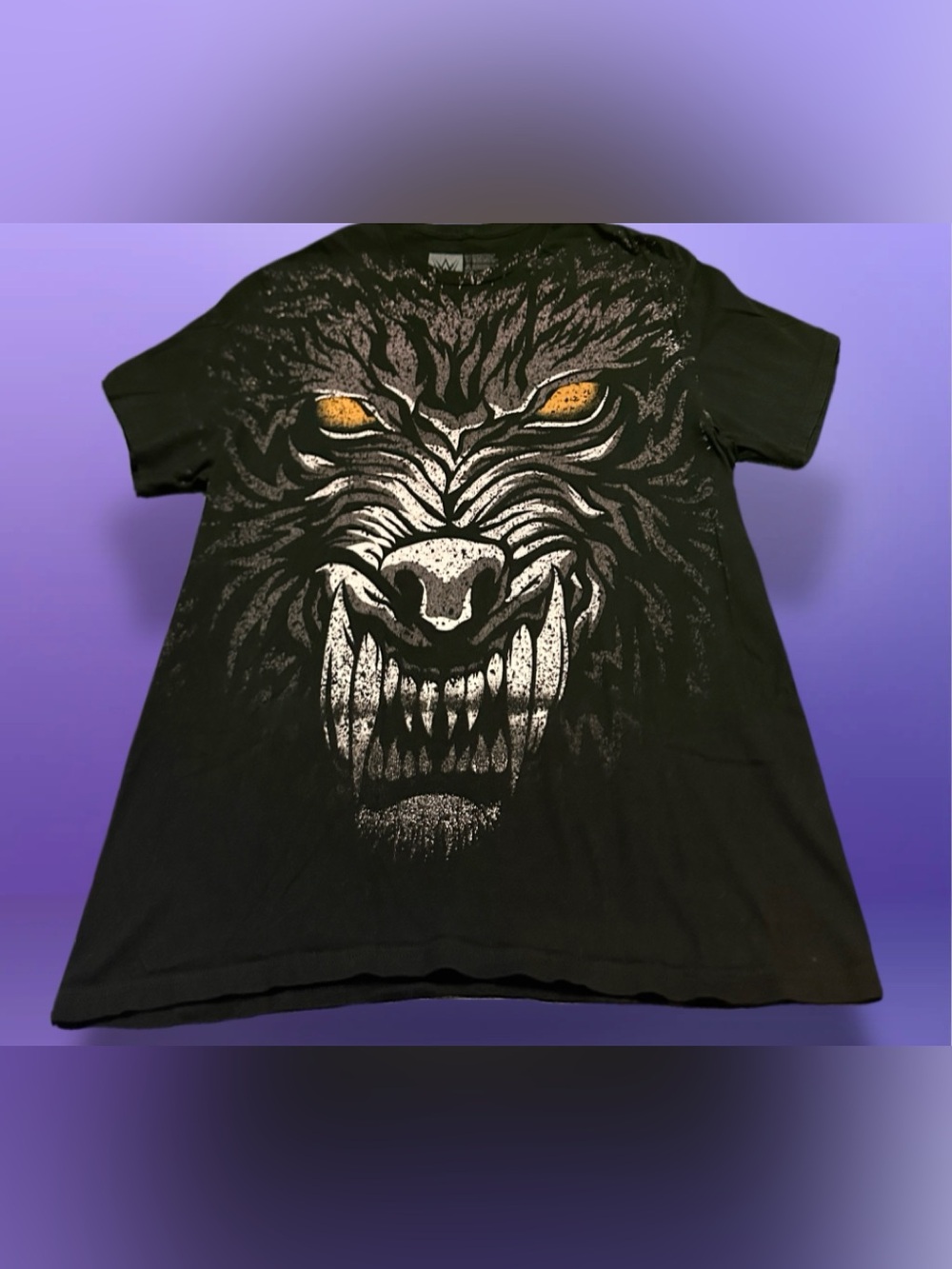 WWE BRON BREAKKER Short-Sleeve Tee with Fierce Wolf GraphIc XL